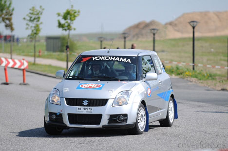 Glimt fra Rallysprint på Regnbueringen
(Foto: Jimmy Lerche (Coverfoto.dk))